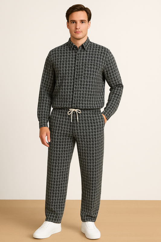 Black Checked Co-ord Set for Men

4-Way Lycra Co-ord Set

Men’s Baggy Fit Co-ord Set

Drop Shoulder Shirt and Pants Set

Black Co-ord Set Men Streetwear

Premium Men’s Check Print Co-ord

Men’s Lounge Travel Co-ord Set

Oversized Shirt with Baggy Pants Men

Stretchable Black Co-ord Set for Men

Two-Piece Checked Outfit for Men